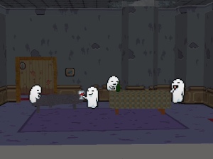 Ghosts having a party